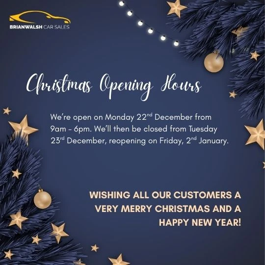 Christmas Opening Hours